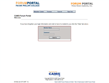Tablet Screenshot of forum.fpctx.edu